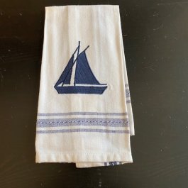 Guest towel Boat dobby, 30 x 45 cm