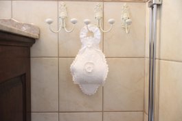 romantisk toarullehållare spets