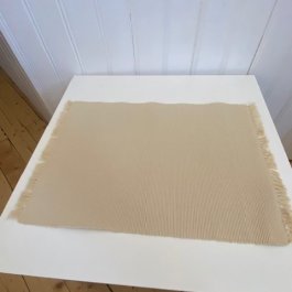 Rib Placemat beige, 33 x 45 cm