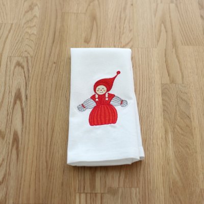 jultextil med svensk design klassisk handduk